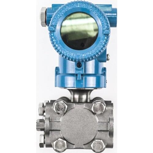 4-20ma Hart Water Fuel Capacitive Differential Pressure Transmitter Sensor Thread Or Flange Connect