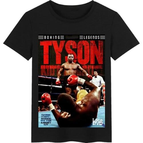 Mike Tyson Memorializes Customize T-Shirt Boxing Fans Cotton O-Neck Short Sleeve Unisex T Shirt New Size S-3XL