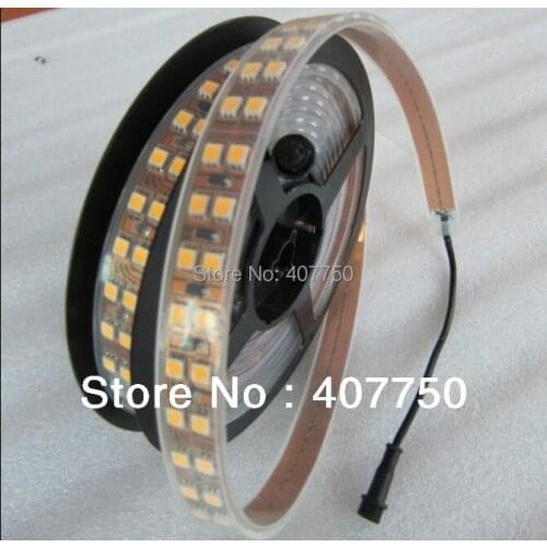 High quality SMD 5050 144led per metre 18W warm white flexible led strip 5meter/Lot used for supermarket lighting