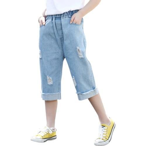 Hibisyn Ripped Jeans For Girls