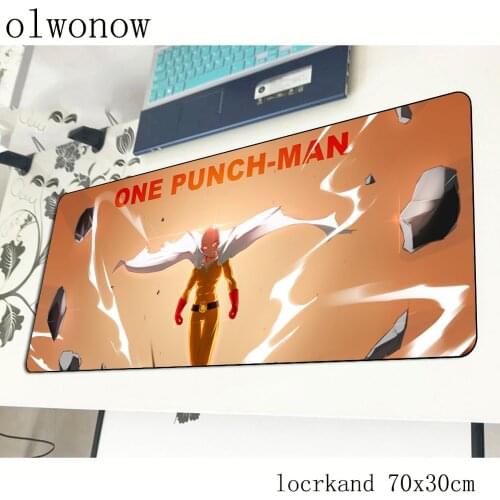 ONE PUNCH-MAN mousepad gamer Beautiful 700x300x3mm gaming mouse pad Domineering notebook pc accessories padmouse ergonomic mat