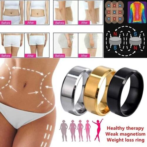 Weight Ring Stimulating Slimming Ring Acupoints Gallstone Ring Health Care Ring Weight Loss String Fitness Reduce loss weight