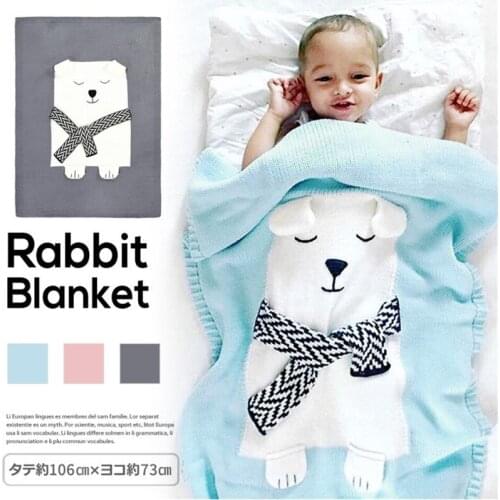 Multi-Function Knitted Baby Blanket Infant Play Mats Blankets Nordic Style Kids Photo Props Background Rug For Child Room Decor