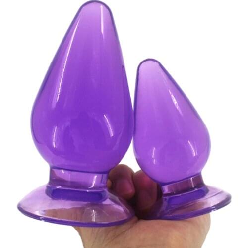 Solid Color Butt Anal Expansion Stimulator Massage Plug Couple Adult Sex Toy