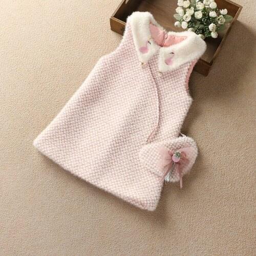 2018 new spring autumn/winter Girls Kids Cute sweater Dress comfortable cute baby Clothes Children Clothing