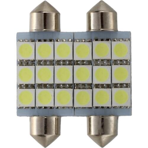 Factory Direct Sale Automobile Led Double Pointed Lamp 41mm 5050 9SMD Led Roof Lamp License Plate Lamp Backup Lamp Car Led Light