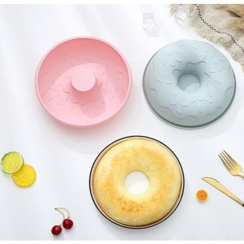 Diy Donut Silicone Mousse Cake Mold French Dessert Chiffon Baking Tray Baking Tools Kitchen Accessories