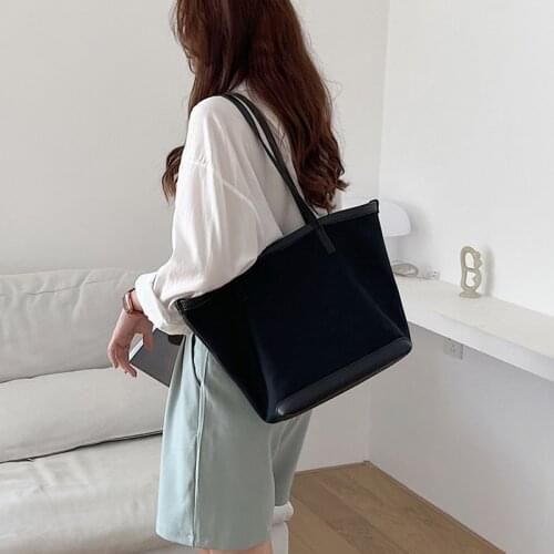 High Quality Casual Vacation Women Shoulder Bags 2021 New Large-capacity Ladies Handbag Fashion Shopper Bags