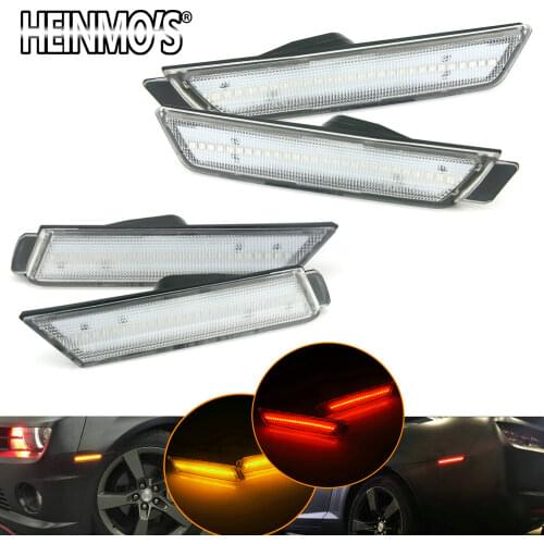 For Chevrolet Chevy Camaro 2010-2015 Camaro Tail Lights LED For Chevrolet Accessories Camaro Chevy Parts Car Turn Signal