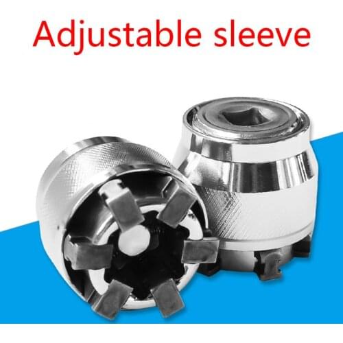 1PC 3/8 inch Drive 10-19 mm Adjustable Hex universal Socket Torque Ratchet Socke New 2020