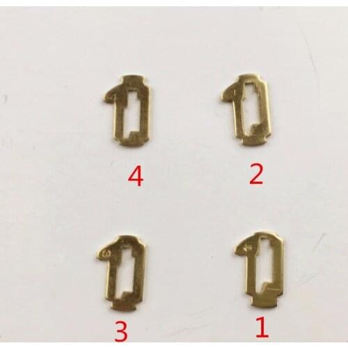 100pcs/lot TOY43 Car-Lock Reed Locking Plate For Toyota Camry Corolla NO.1.2.3.4 Lock Reed Each 50PCS)