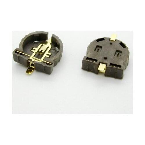 5PCS CR1220 battery box ML1220 button battery holder SMD type