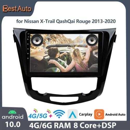Sinosmart Support factory OEM reverse camera/NAV Car GPS Radio Navigation Player for Nissan X-Trail QashQai Rouge 2013-2021