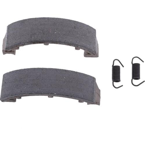 Gray Rear Drum Brake Shoes With Pair Springs EBC For Yamaha PW80 2011 2012