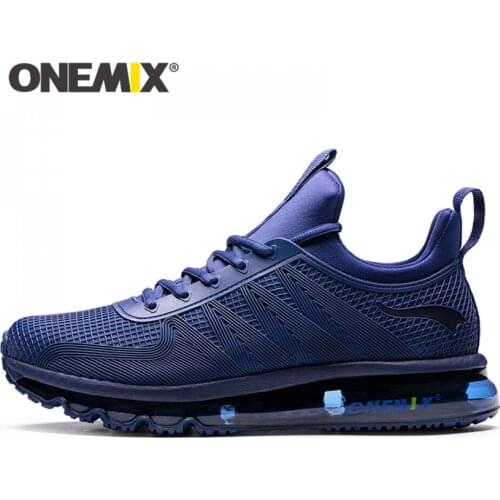 ONEMIX fashion Men Running Shoes High Top Sports Shoes Male Soft Windproof Sneakers For Outdoor Walking Jogging Trekking Shoe