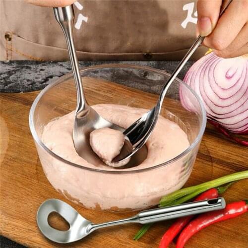 Meatball Maker Spoon Stainless Steel Non-Stick Creative Meatball Maker Cooking Tools Kitchen Gadgets And Accessories