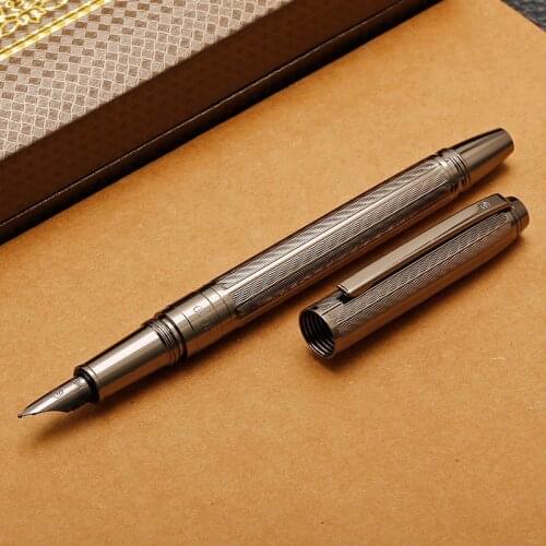HERO R10 metal Brushed case Fountain pen Unique and stylish design