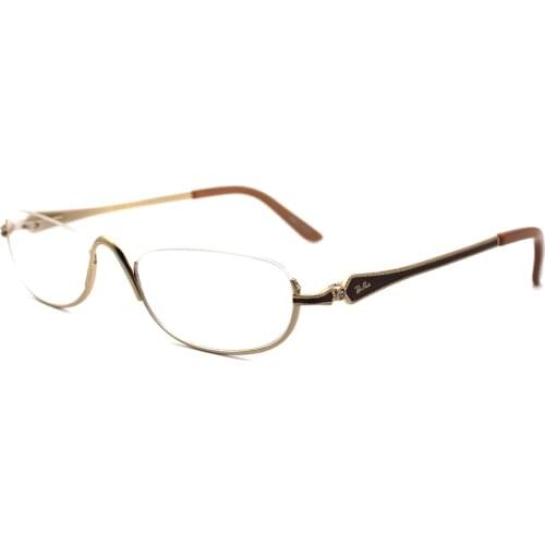 New Fashion Italy Design Glasses For Men or Women Gold Metal Eyeglasses Eyewear RM0690-C1