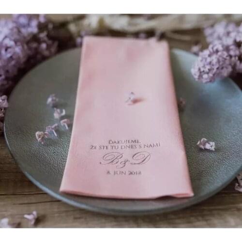 Personalized napkins, DINNER, Personalisierte Servietten, Stoff Servietten, Hochzeit, Custom Napkins,baby shower napkins