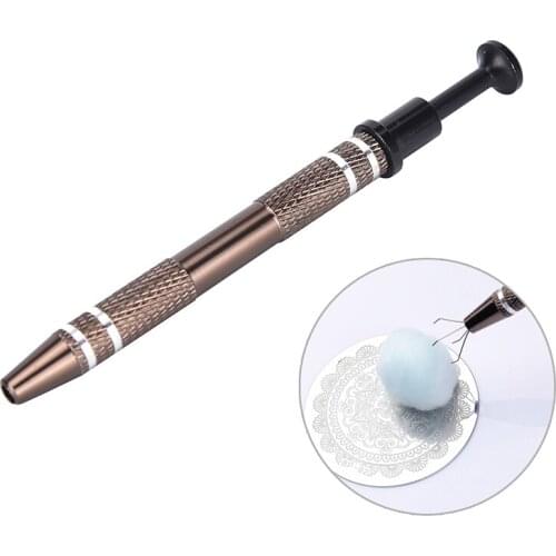 1Pc Manicure Saver Cotton Claw Clean Nail Art Stamping Template Image Plate Tool