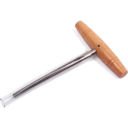 Violin Viola Peg Hole Reamer 1:30 Taper Wood Handle for Luthier Tool Parts
