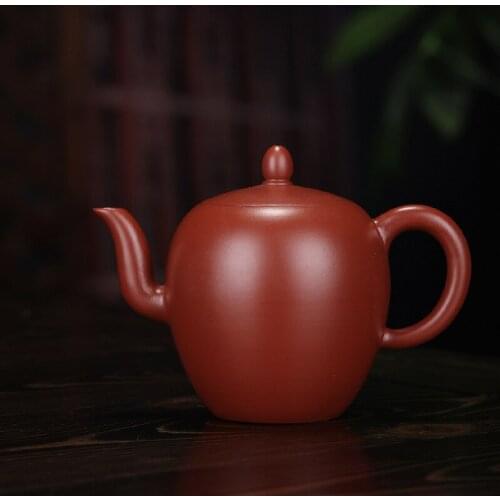 Recommended the teapot wholesale famous quality goods all hand undressed ore dahongpao Zhu Hong beauty shoulder tea set