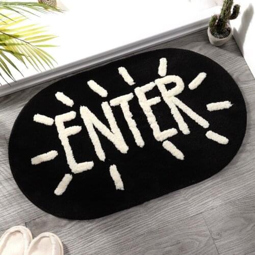 High-Quality Korean Style Simple Wind Bathtub Non-Slip Carpet, Doormat, Comfortable Feet