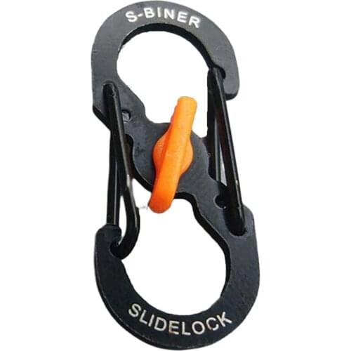 1 Pcs 8-shaped lock Metal Buckle Key Ring Carabiner Swivel Trigger Clips Snap Buckles Hooks for Bags DIY Connection Accessories