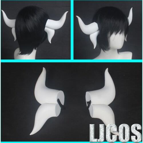 Anime Miss Kobayashis Dragon Maid KannaKamui Handmade EVA Horn Headdress Hairpin Costume Halloween Headwear Props Accessori