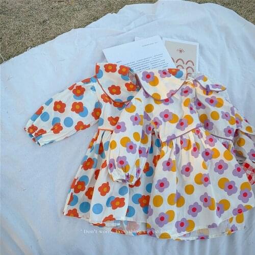 Kids Dresses for Girl Autumn Girl Dress Child Baby Princess Dress Toddler Children Cute Peter Pan Collar Dress Baby Girl Clothes