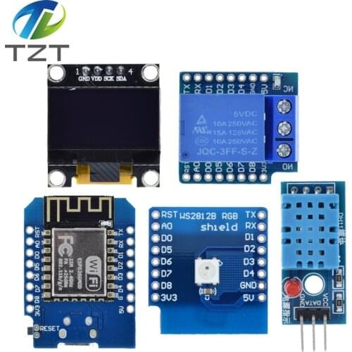 ESP8266 ESP-12 ESP-12F CH340G CH340 V2 USB WeMos D1 Mini WIFI Development Board D1 Mini NodeMCU Lua IOT Board 3.3V With Pins