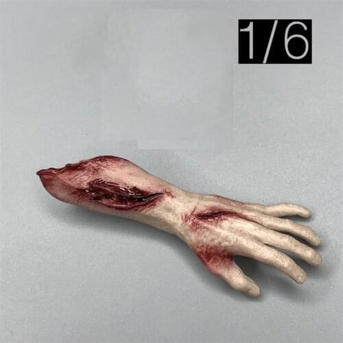 Best Sell 1/6th SWTOYS FS033 Resident Of Evil Police Woman Jill Broken Half Arm Hand Scene Accessories