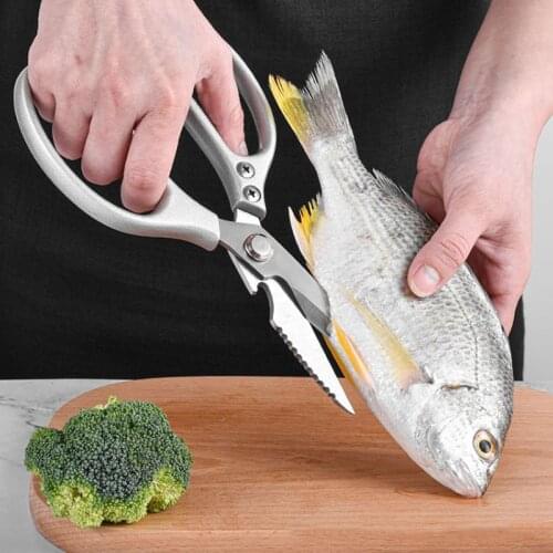 Kitchen Shears Multi Function Stainless Steel Kitchen Scissors Heavy Duty for Chicken Meat Fish Kitchen Scissors Kitchen Tools