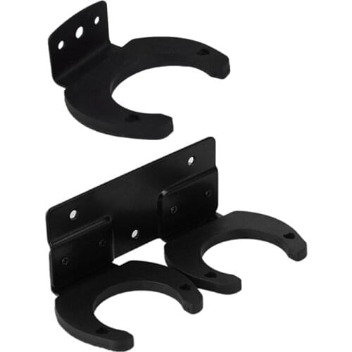 Wall Stand for Wireless Microphones Made in Silicone Covered Iron Board Durable & Protective Stand for KTV Wireless Mics