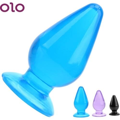 OLO Anus Stimulator Sex Toys For Man Woman Huge Size Big Anal Beads Anal Plug Butt Plugs Couple Toys Prostate Massager