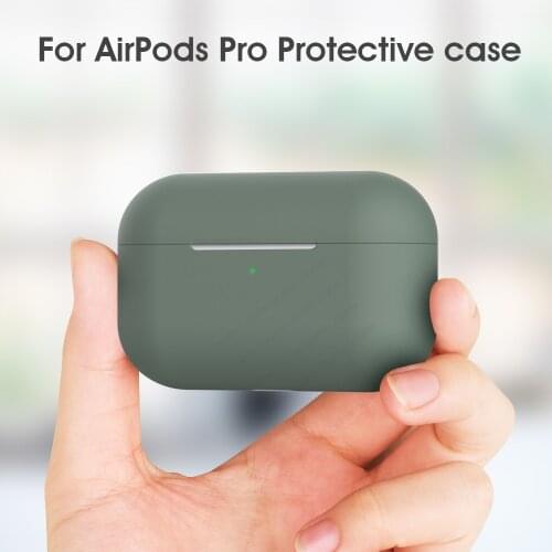 Shockproof Earphone Case For AirPods Pro TPU Silicon Wireless Headphone Protector Case Cover For Apple Air Pods Pro 3 Not Buckle