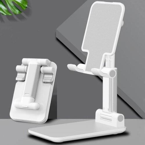 Soinmy Metal Desktop Tablet Holder Table Cell Foldable Extend Support Desk Mobile Phone Holder Stand For iPhone iPad Adjustable
