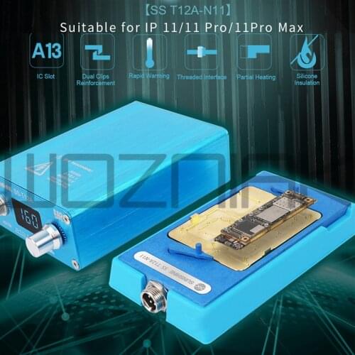 Sunshine T12A SUNSHINE SS T12A-N11 motherboard heating system for iPhone11/11P/11P MAX Motherboard Repair Tool