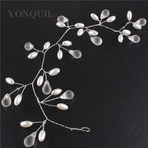 Crystal Pearl Wedding Nice Hair Accessories Headband tiara Flower Headdress Women Bridal Fashion Hair Jewelry Hair Accessories