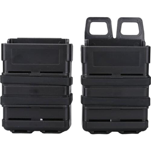 Tactical Fast Mag Pouch Holster 5.56mm Magazine Pouch Molle Strike System Airsoft Shooting AK AR Holster Hunting