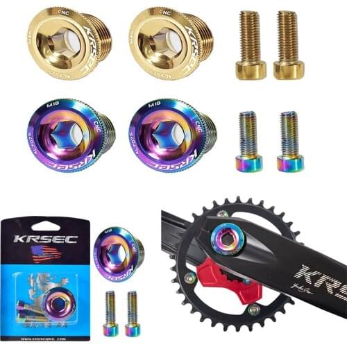 Crank Cover Screw Cap M15/M18/M20 Mountain Bike Crank Cover Aluminum Alloy Stainless Steel BMX Road Bike Accessories