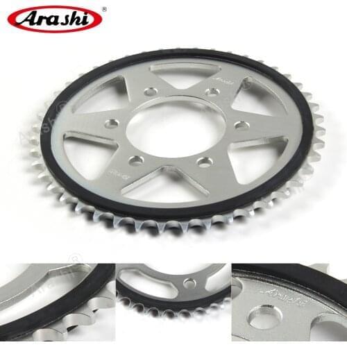Arashi 45T 520 Rear Sprocket For KAWASAKI ZXR400 H2 L1-L9 ZX-4 1988 1989 1990 1991 1992 1993 1994 - 2002 Gear Chain Sprockets