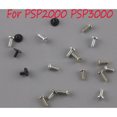 100sets hight quality Full set screws Repair Parts console housing shell case screws for psp2000 psp3000 psp 2000 3000