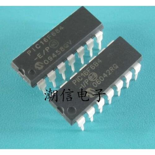 10cps PIC16F684-I/P PIC16F684-E/P