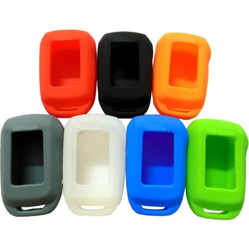 A92 Silicone Key Case for Starline A92 A94 A62 A64 Two Way Car Alarm LCD Remote Controller keychain Cover