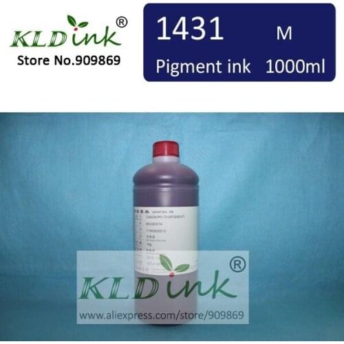 [ KLD Ink ] 1PCS x 1000ml Compatible BCI1431 BCI-1431 MAGENTA Pigment ink for W6200 W6400 Large Format Printer