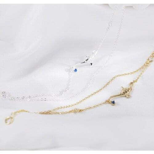 Double Layered 925 Sterling Silver Chain Bracelet Exquisite Zircon Teapot Bracelet Adjustable for Women Simple Fashion Jewelry