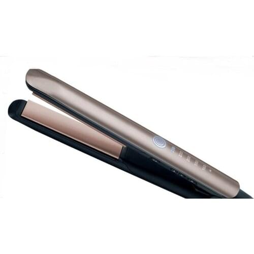 S8590 Keratin Therapy ion Hair Straightener and ceramic plates flat iron with Digital high 450F temperature
