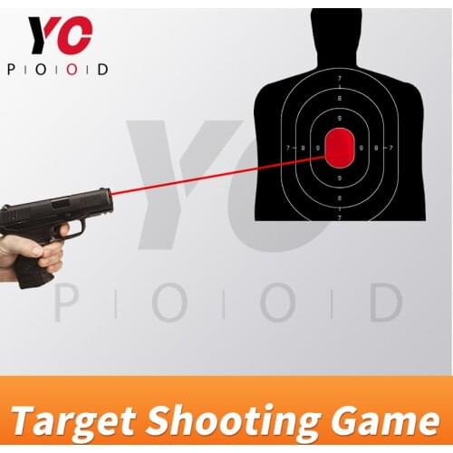 Target Shooting Game Laser Shooting Game Escape Room Prop shooting the laser target to open lock real life room escape props