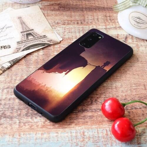 For Samsung Galaxy Dawn of the floating islands Soft TPU border Samsung Galaxy Case